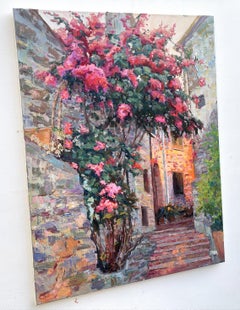 "Evening courtyard"