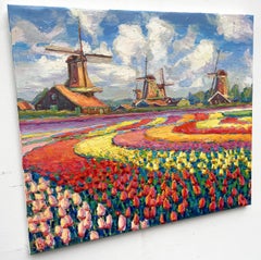 "Field with tulips"