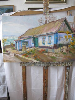 "Maison au-dessus du Dniester Liman"