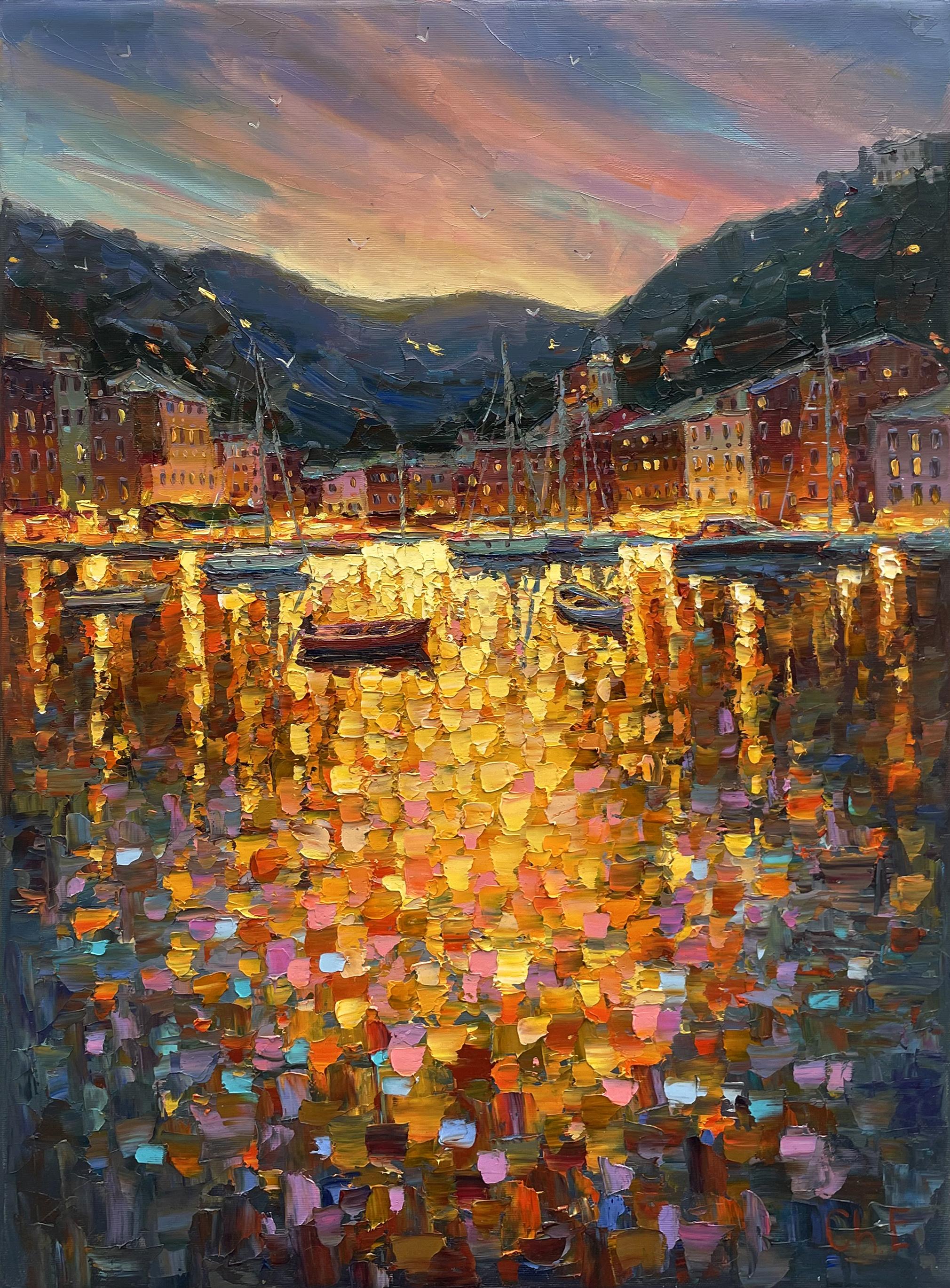 "Night city of Italy"
