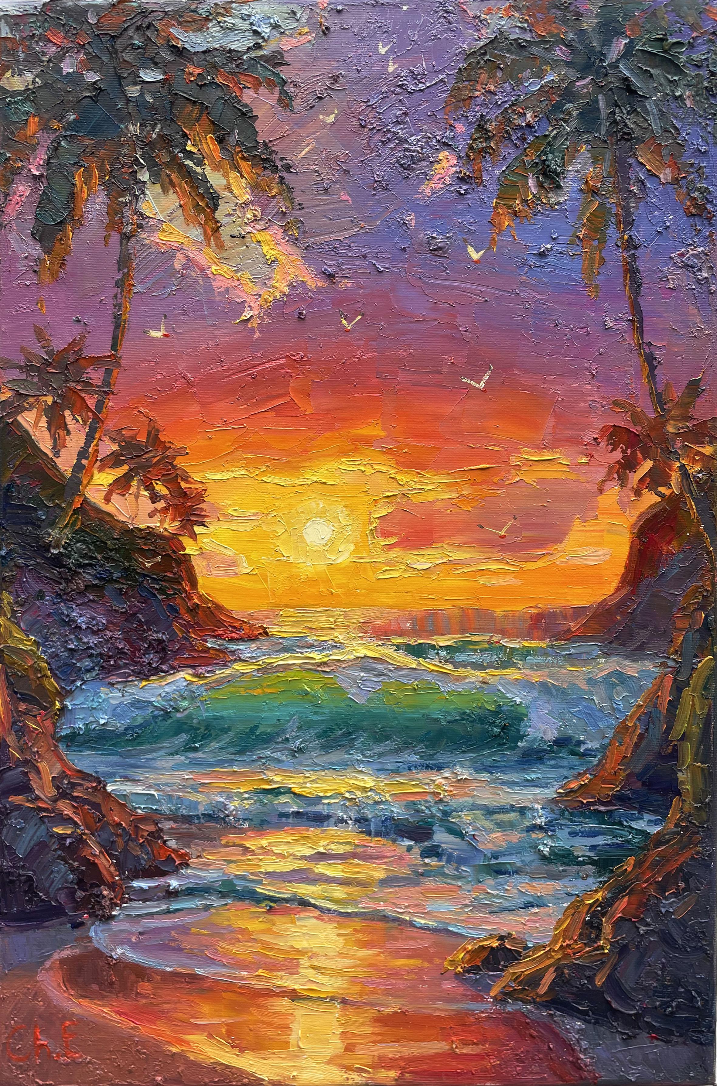 Landscape Painting Evgeny Chernyakovsky - "Mer"