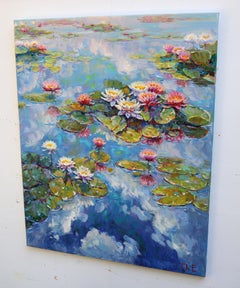 Water Lilies 3, Landscape Painting, Oil on Canvas, 2026