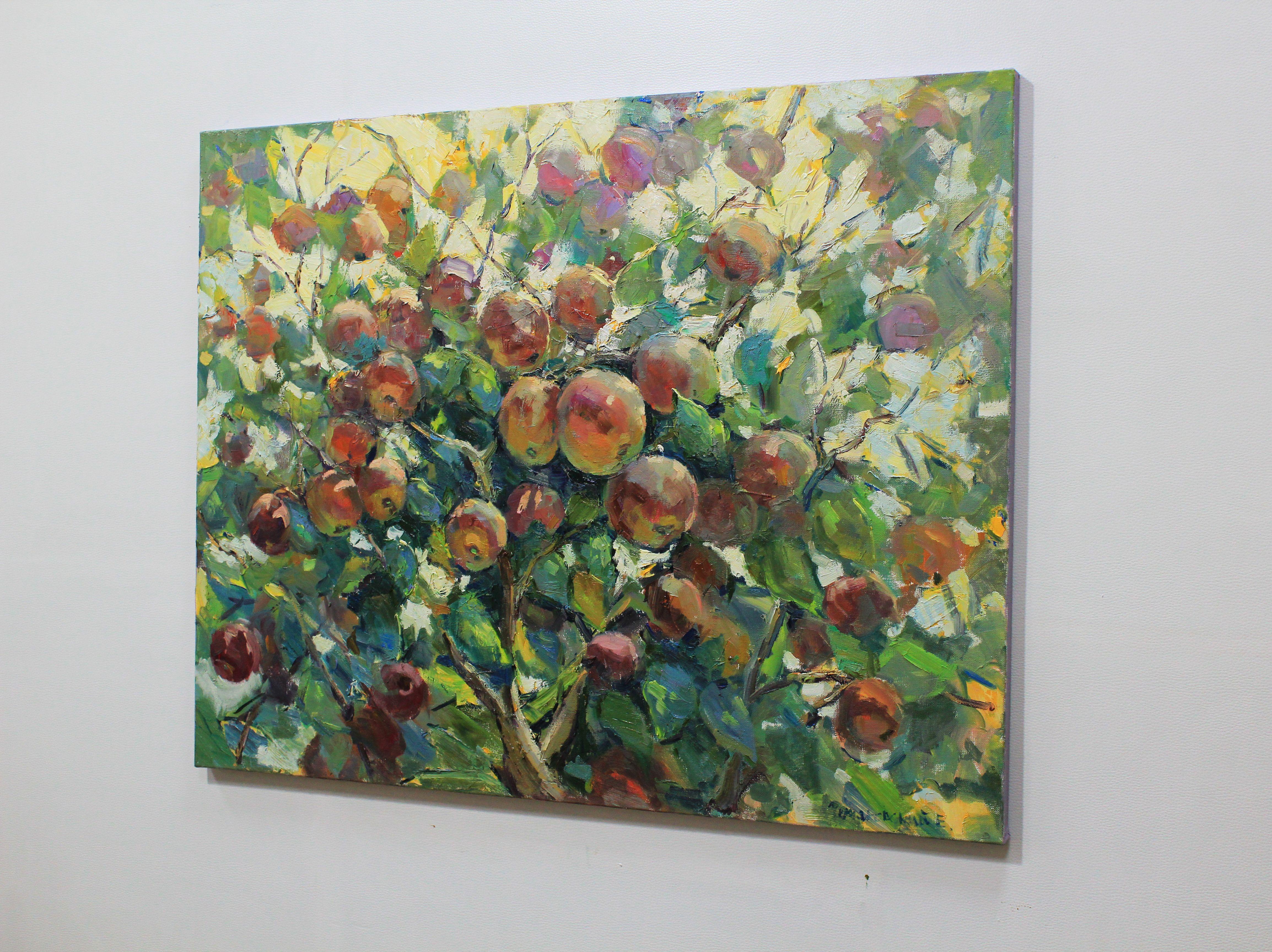 Pittura ad olio originale dell'artista ucraino Evgeny Chernyakovsky    