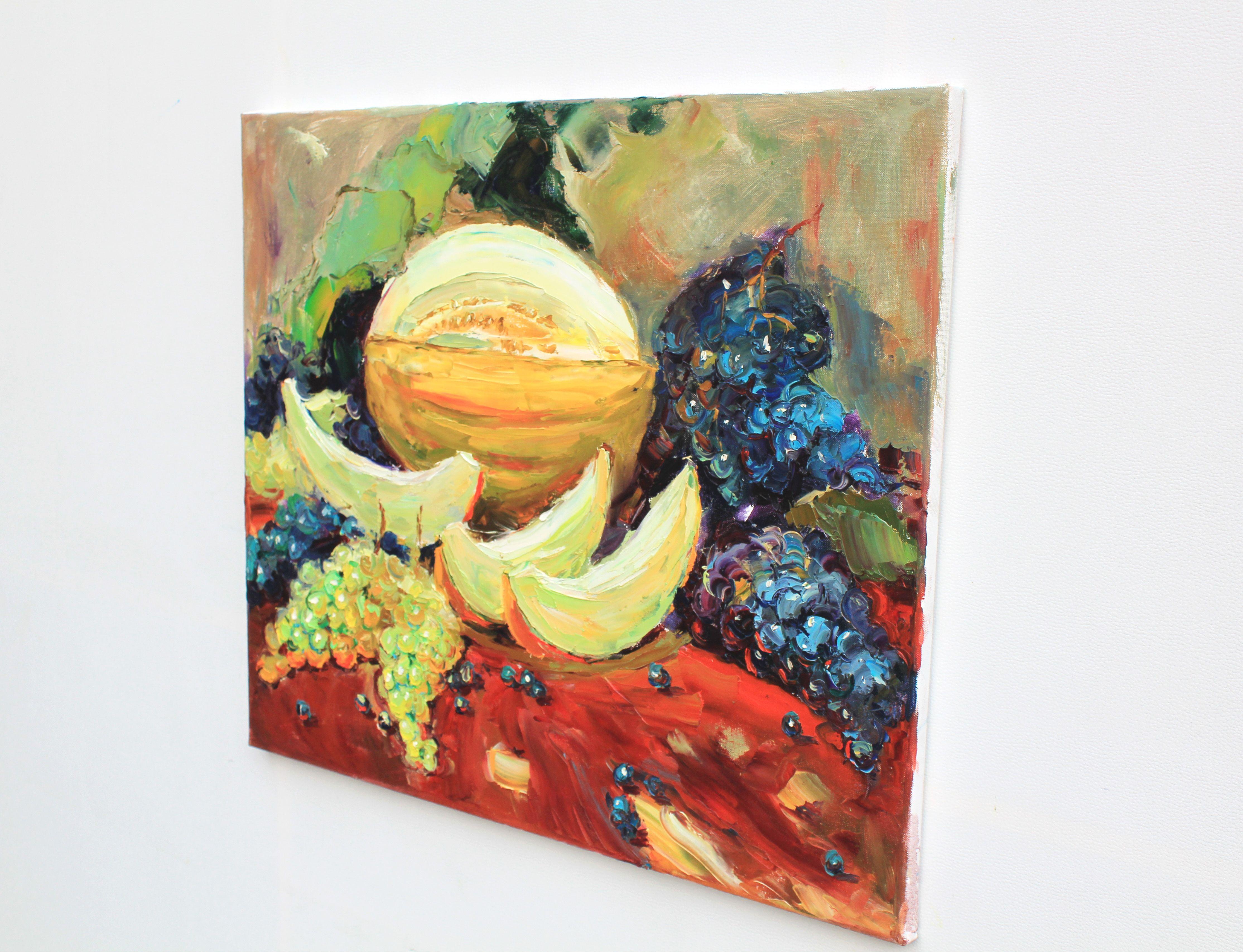Pittura ad olio originale dell'artista ucraino Evgeny Chernyakovsk    