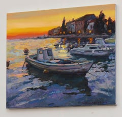 Boat, Painting, Oil on Canvas