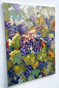 Grape, Painting, Oil on Canvas