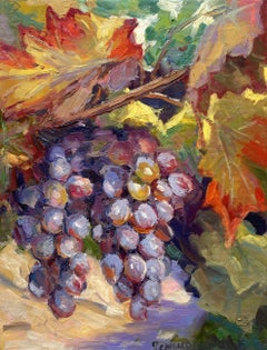 Grape, Painting, Oil on Canvas