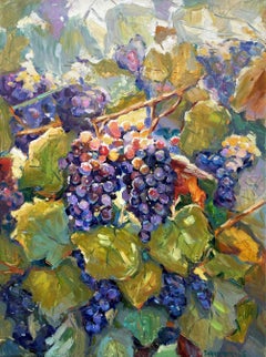 Grape, Painting, Oil on Canvas