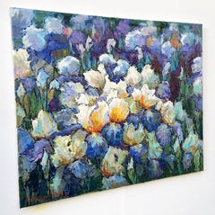 Irises, Painting, Oil on Canvas