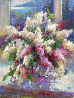 Lilac, Painting, Oil on Canvas