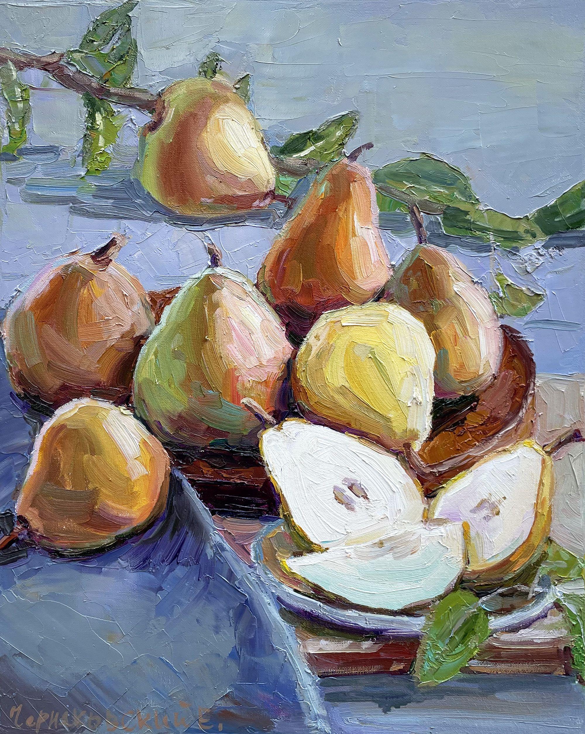 Pear, Painting, Oil on Canvas