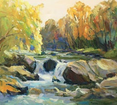 River, Painting, Oil on Canvas