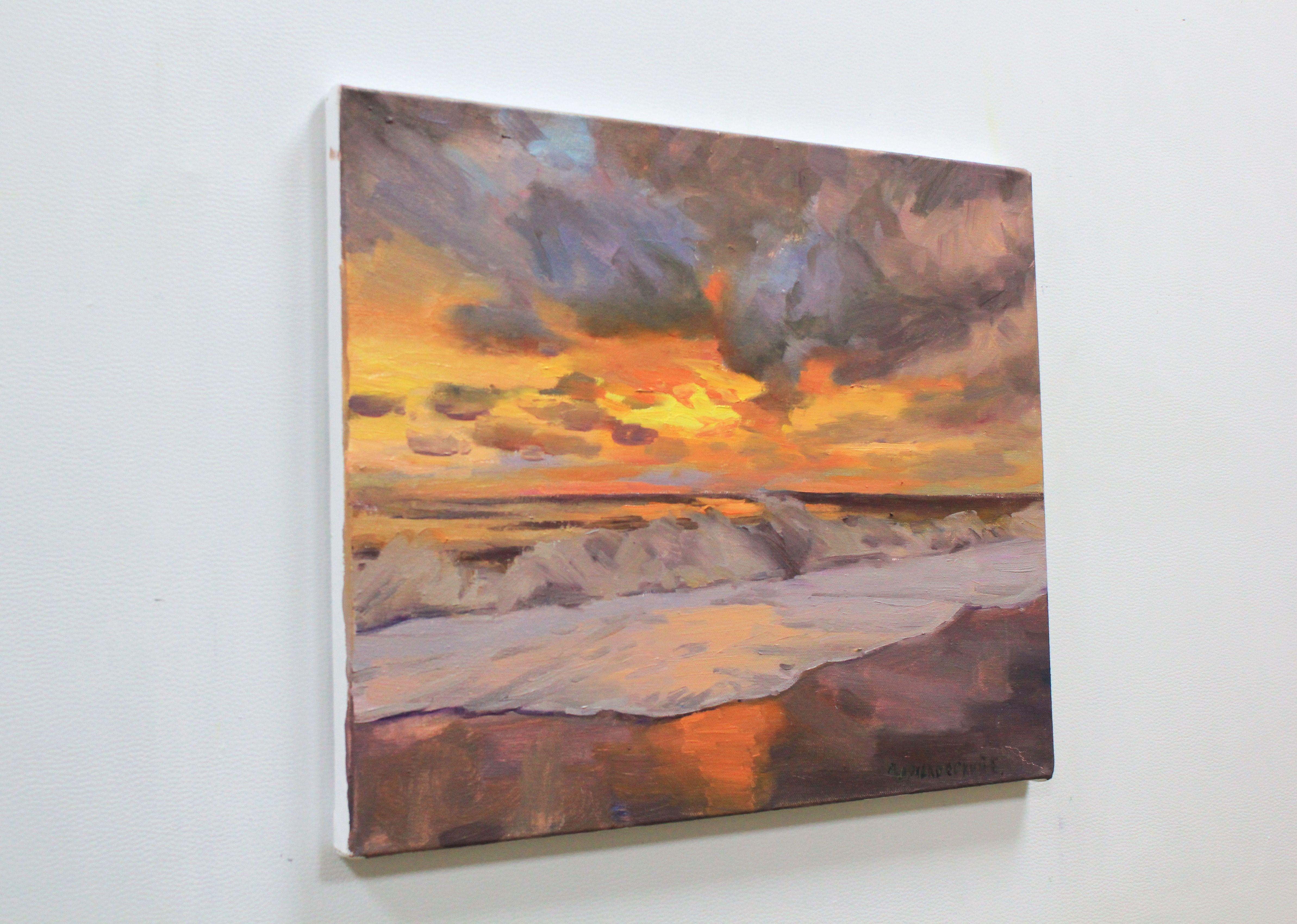 Sea, Gemälde, Öl auf Leinwand (Impressionismus), Painting, von Evgeny Chernyakovsky