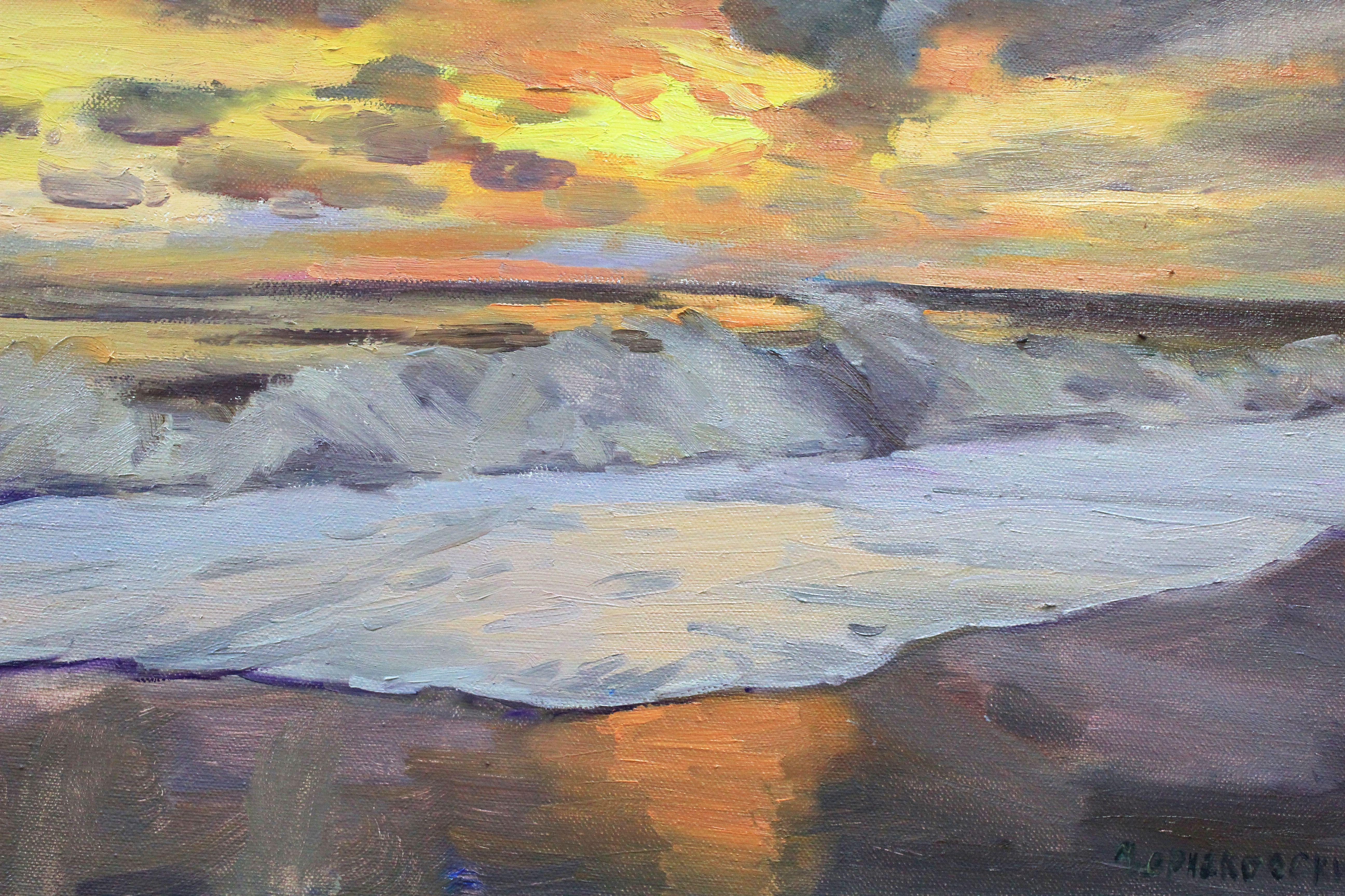 Sea, Gemälde, Öl auf Leinwand 1