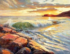 Sea, Painting, Oil on Canvas