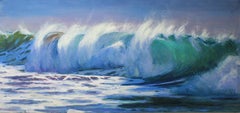 Sea, Painting, Oil on Canvas