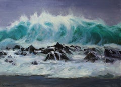 Antique Storm, Painting, Oil on Canvas