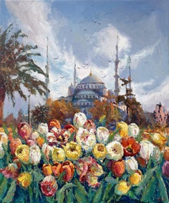 Tulips, Painting, Oil on Canvas