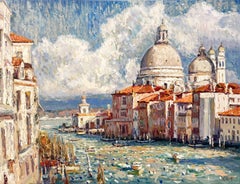 Venice Cathedral, Painting, Oil on Canvas
