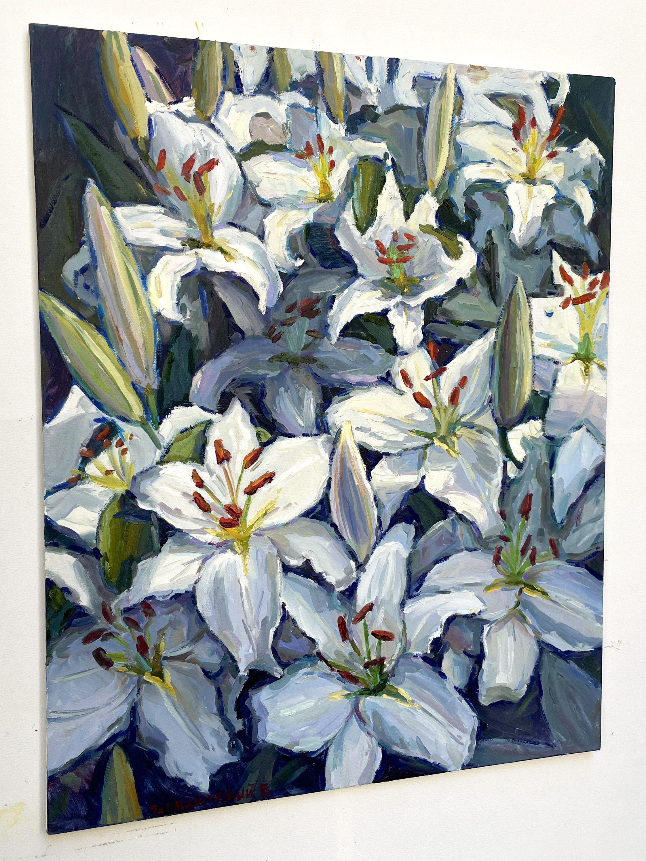 Peinture à l'huile originale de l'artiste ukrainien Evgeny Chernyakovsky 