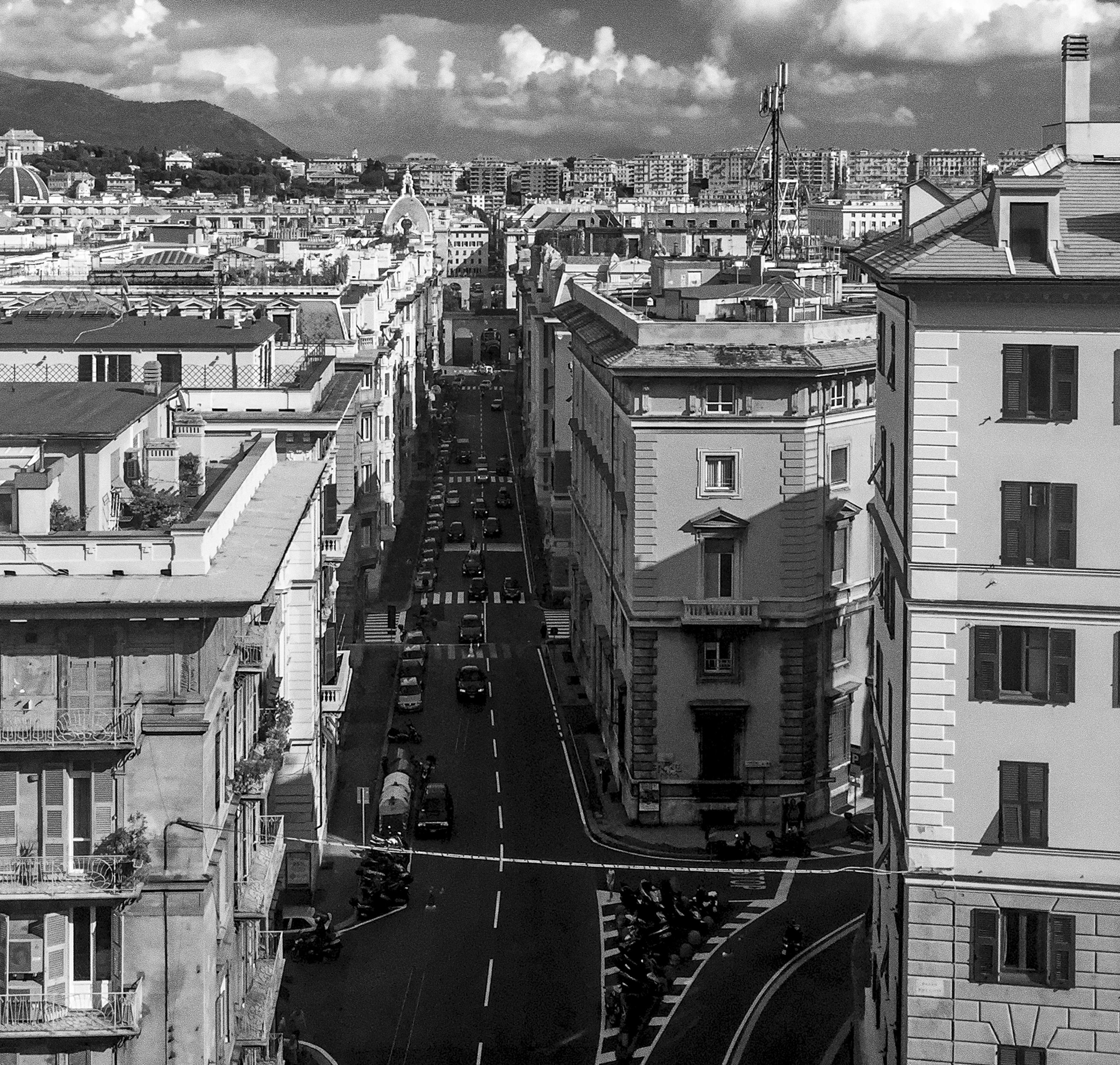 Genoa - black and white photograph - archival pigment print 24