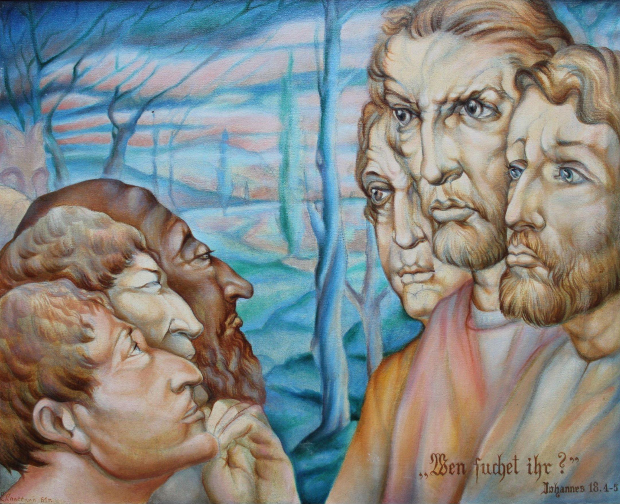 Figurative Painting de Evgeny Spassky - Sin título