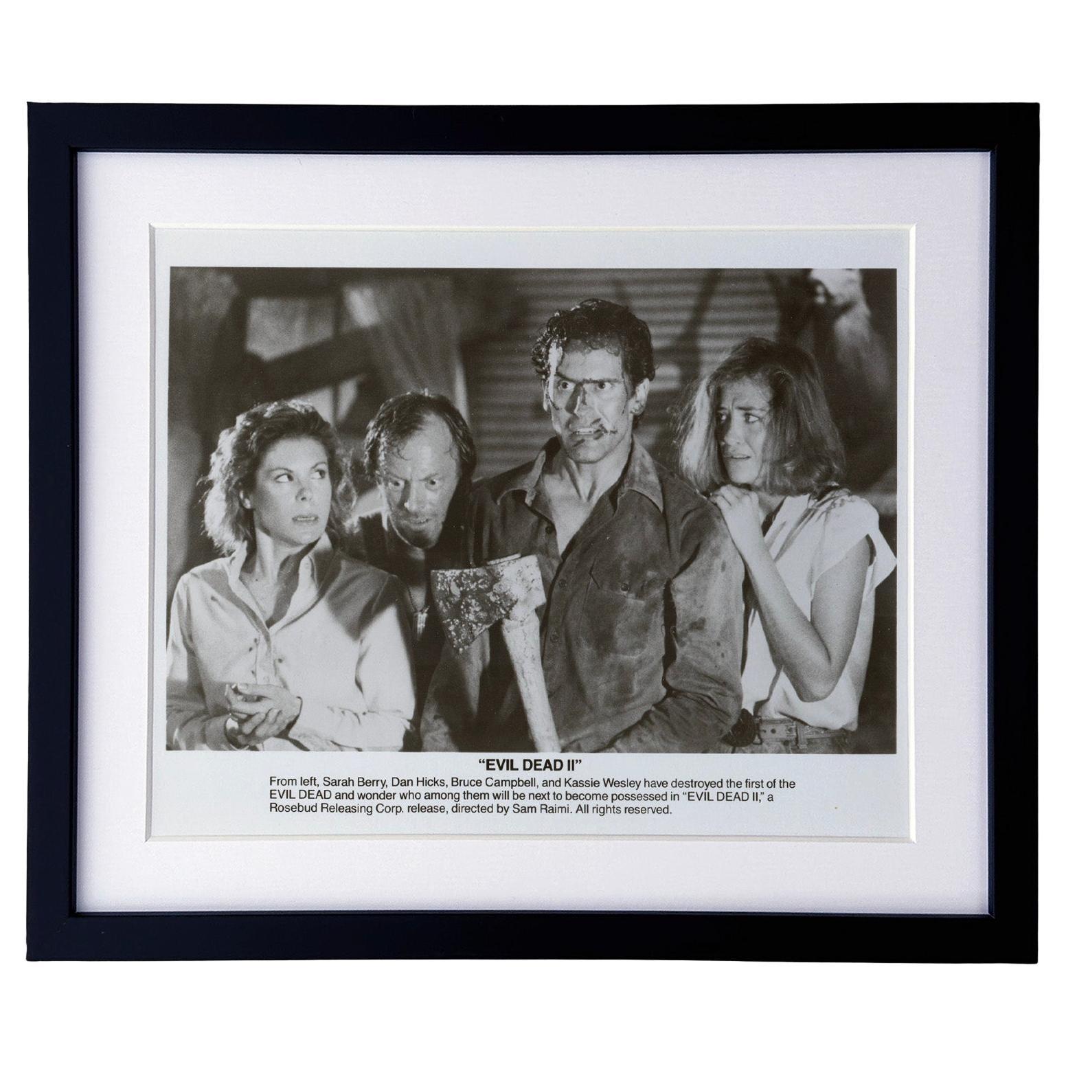 Evil Dead 2 (1987) Pressestatement - gerahmt