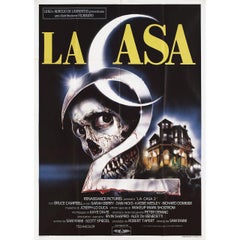 Evil Dead II 1987 Italian Due Fogli Film Poster
