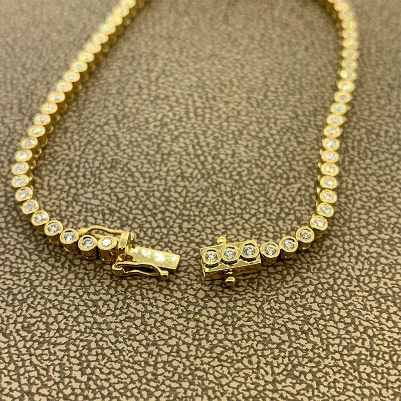 Women's or Men's Evil Eye Diamond Gold Bracelet