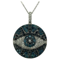 Evil Eye Diamant-Anhänger