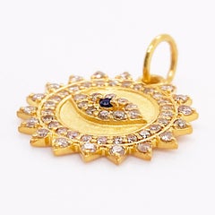 Evil Eye Diamonds & Ruby Charm, 53 Lucky Diamonds, Keep Evil Away, Repel