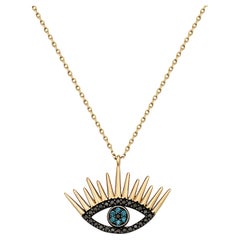 Vintage Evil Eye Necklace