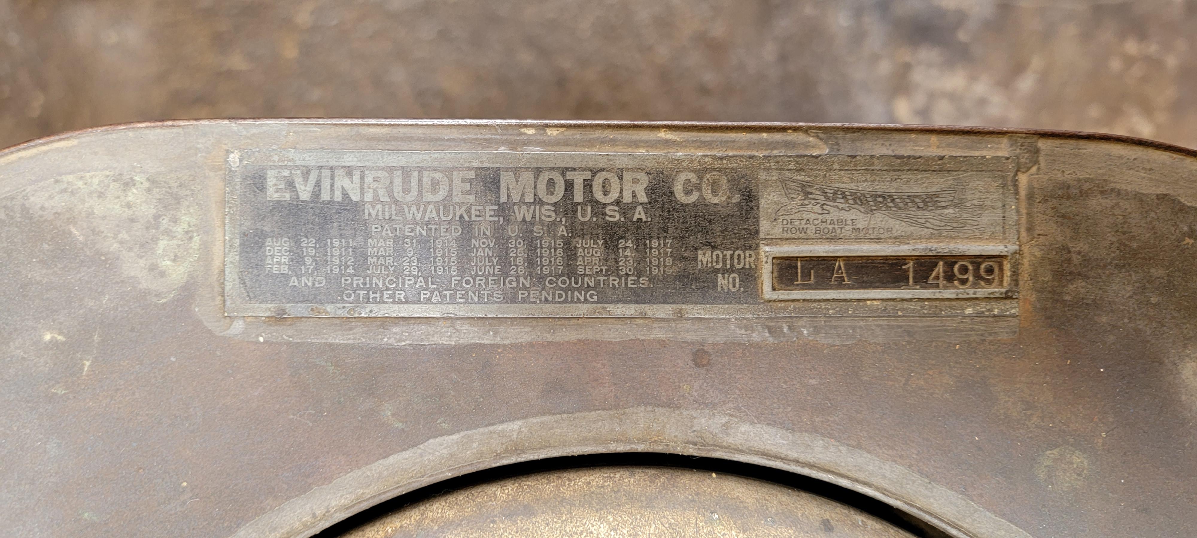 antique evinrude outboard motors