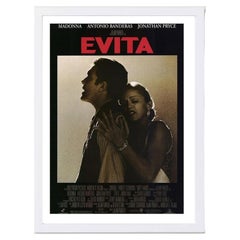 Evita White Frame Poster, 1996