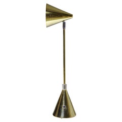 Evolution-I Contemporary Brass Table Lamp