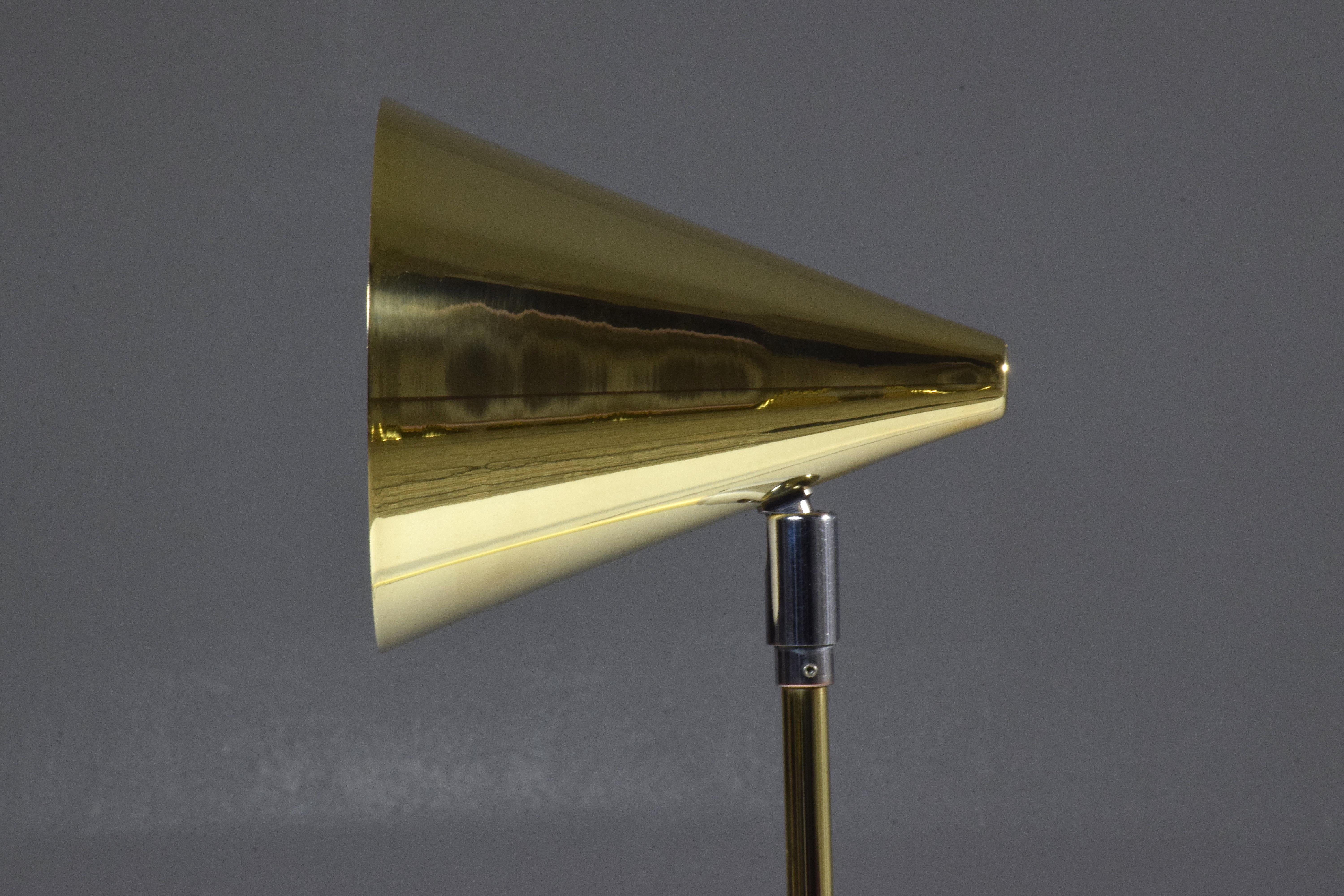 Evolution-I Contemporary Brass Table Lamp 1