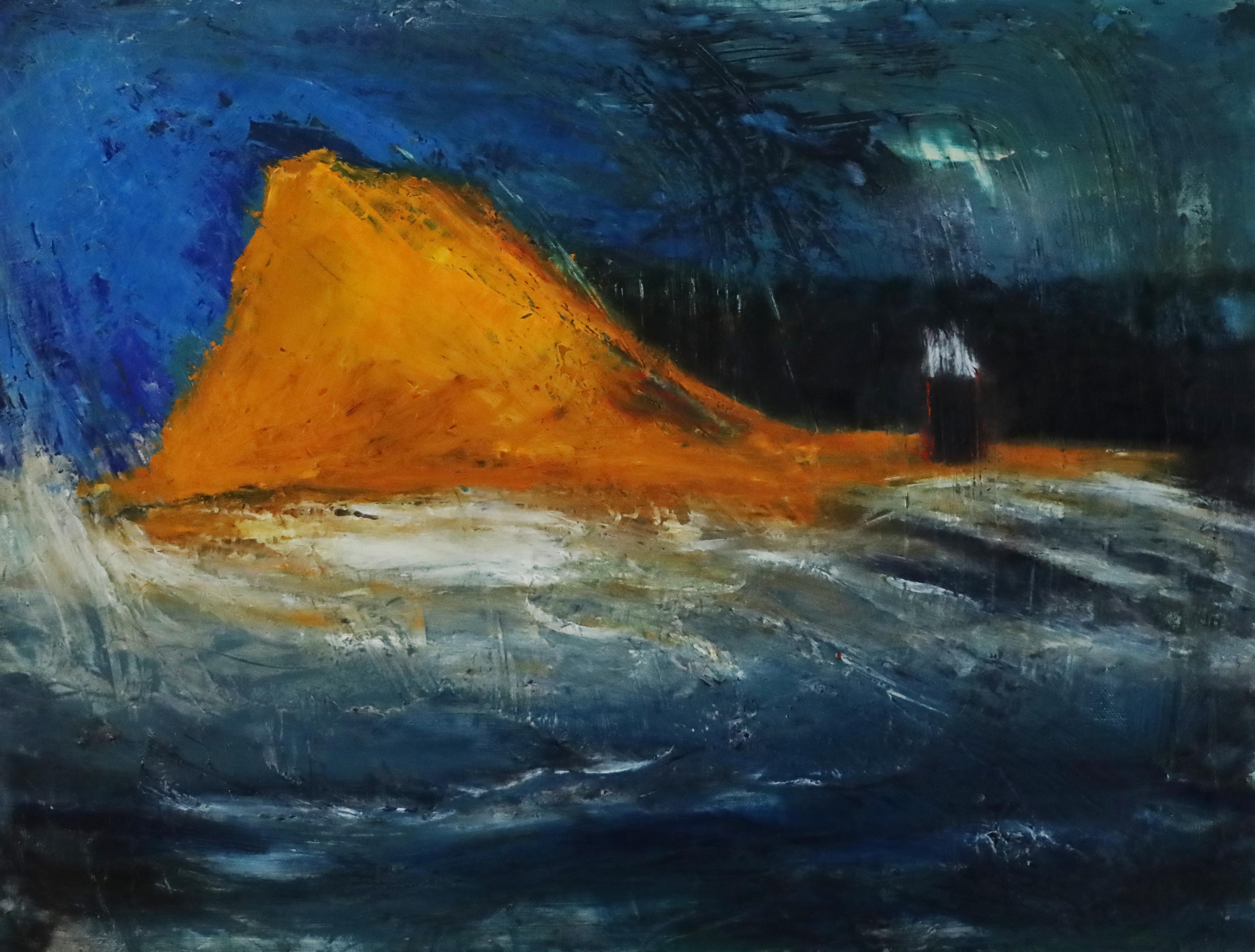 Abstract Painting di Evy Olsen Halvorsen  - Il Solitario