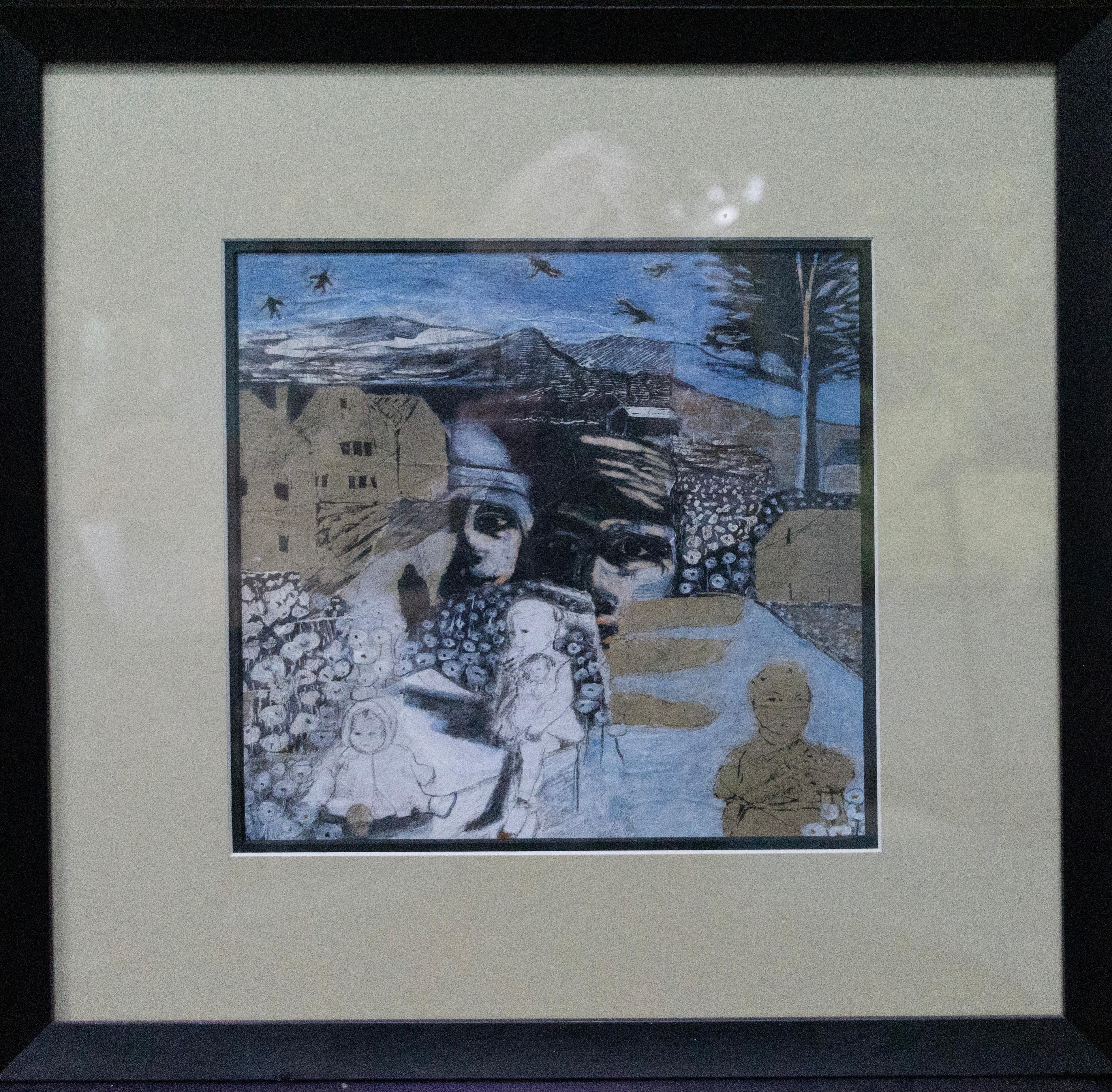 Ricordo - Mixed Media Art Impressionismo di Evy Olsen Halvorsen
