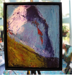 High Slope, pittura espressionista astratta, olio su tela, 2010+