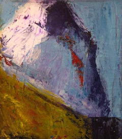 High Slope, pittura espressionista astratta, olio su tela, 2010+