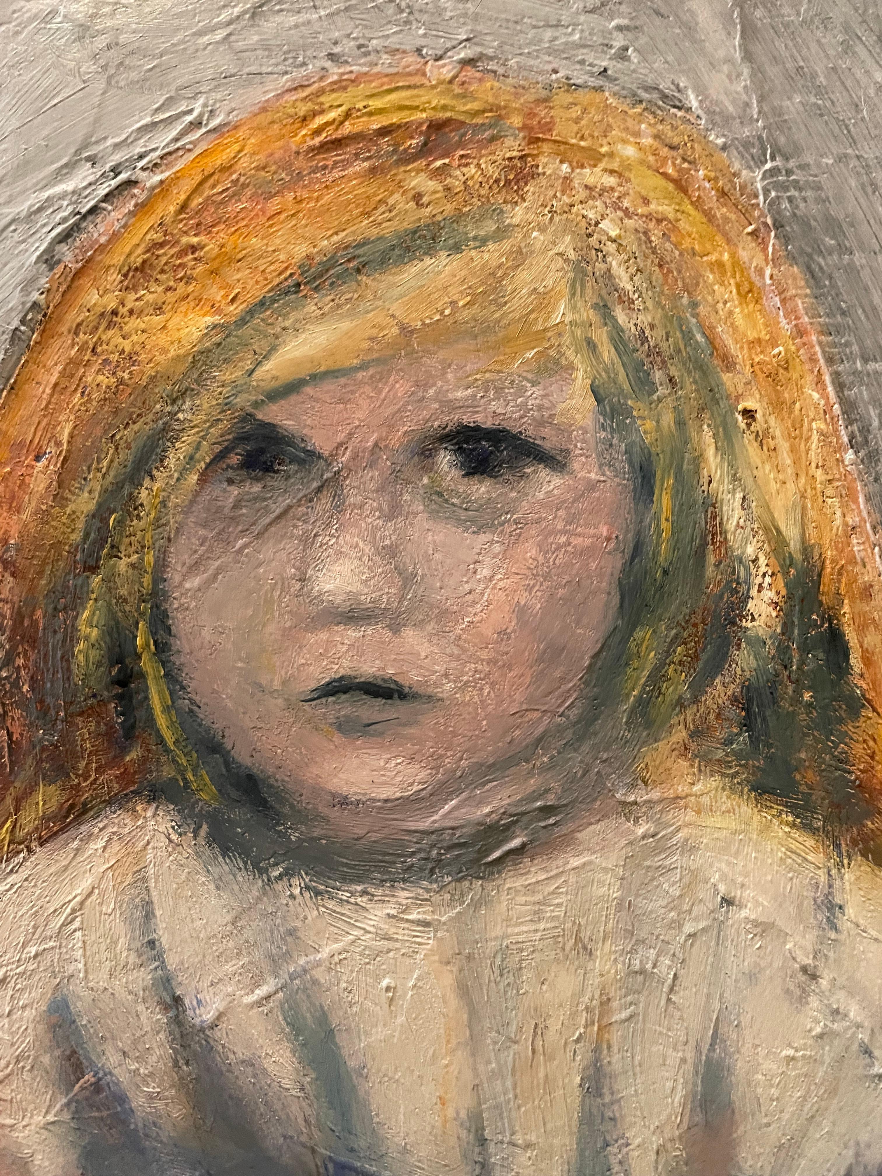 Ich verstehe es einfach nicht. – Painting von Evy Olsen Halvorsen