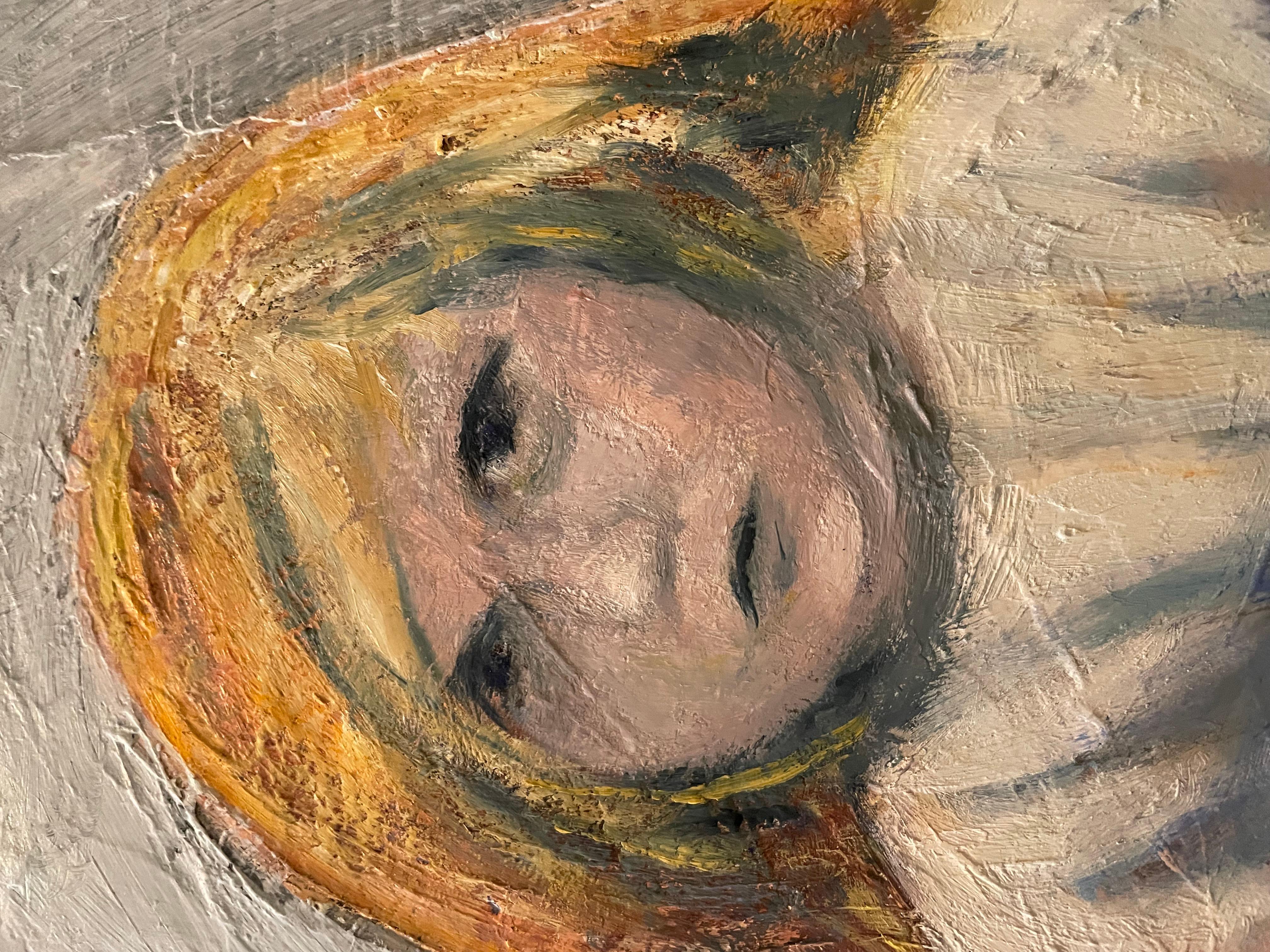 Je ne comprends pas. - Painting de Evy Olsen Halvorsen