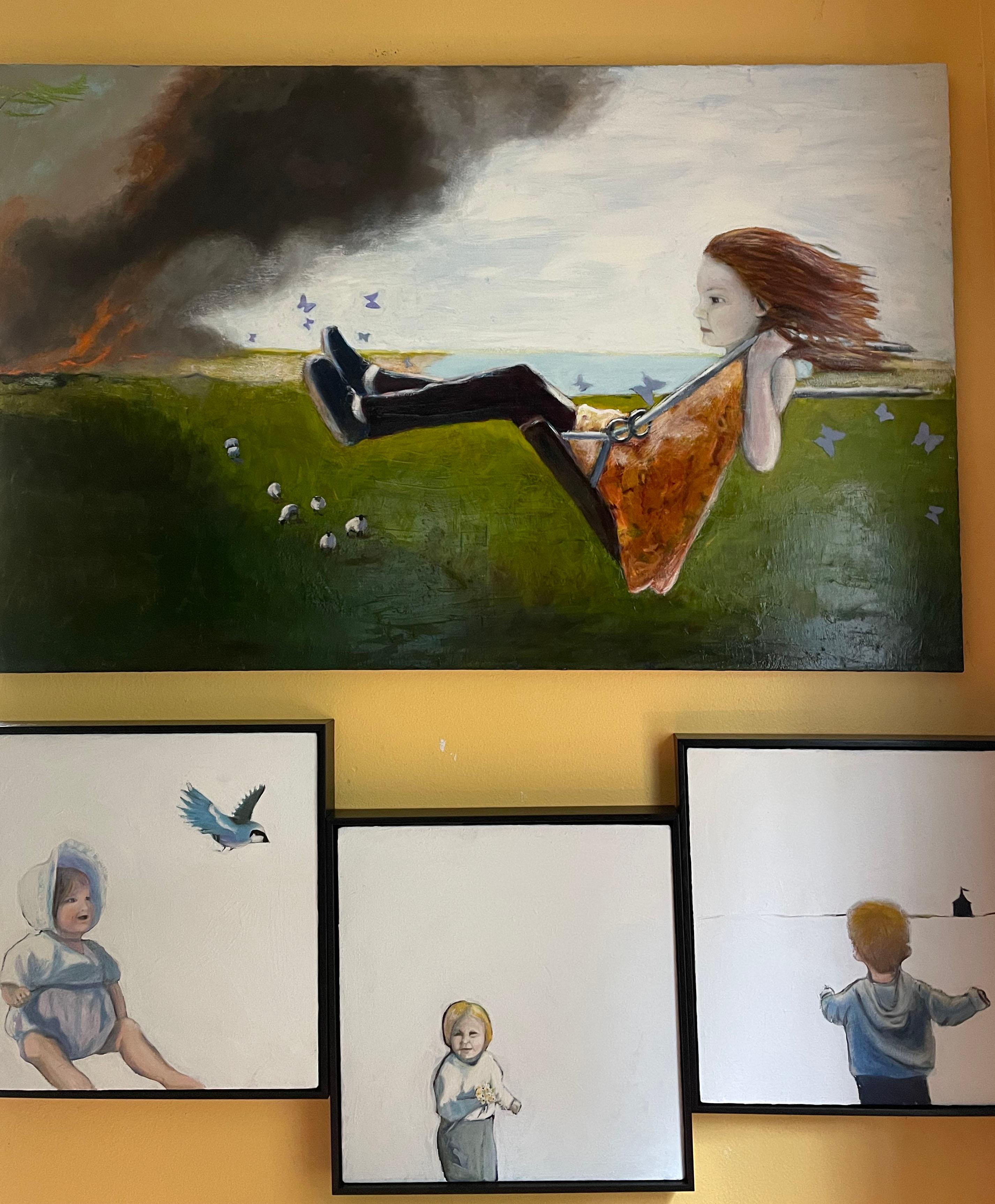 L'ignoranza è Bliss? - Painting di Evy Olsen Halvorsen