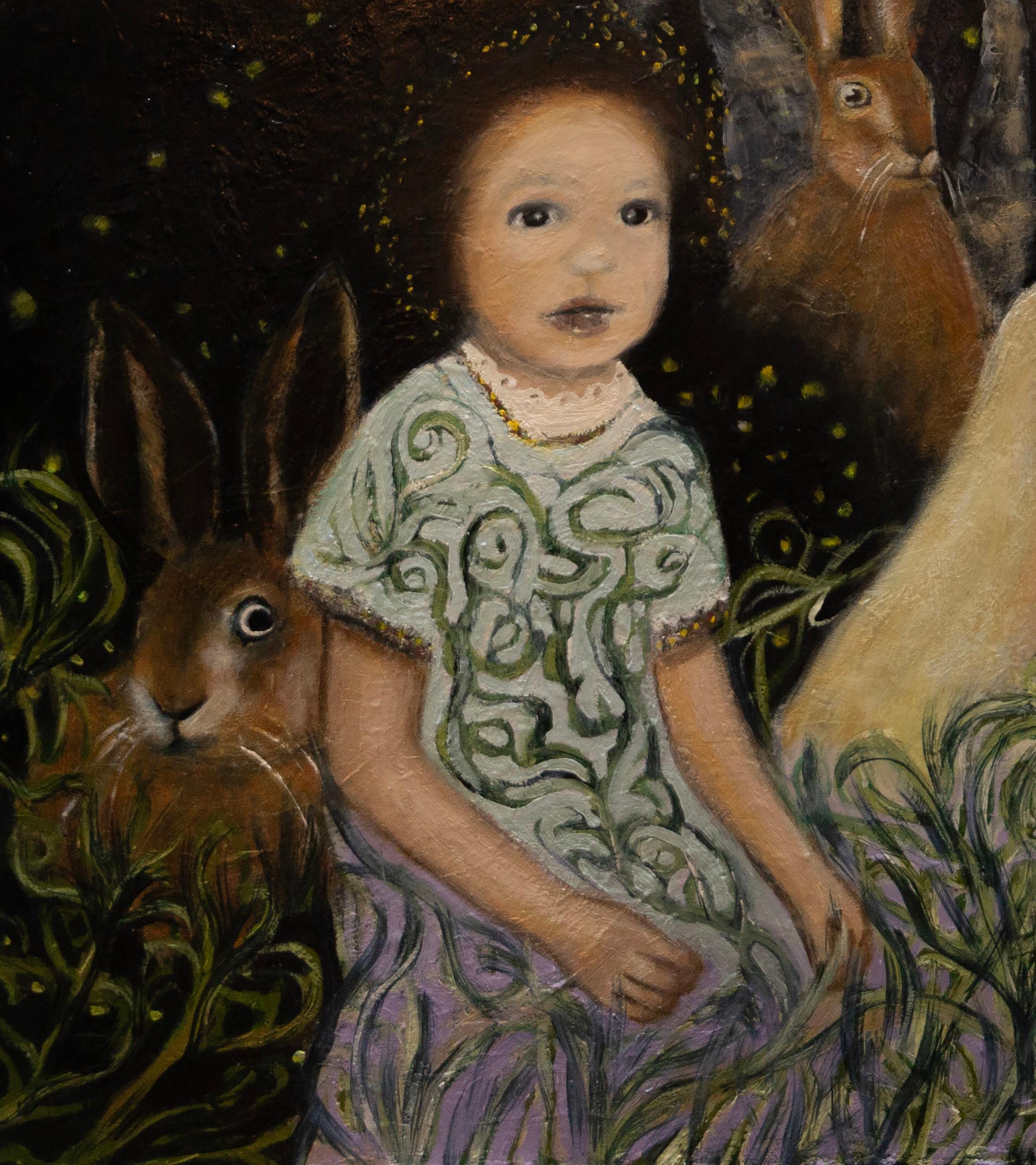 Is this a real thing or is it a dream - Painting by Evy Olsen Halvorsen