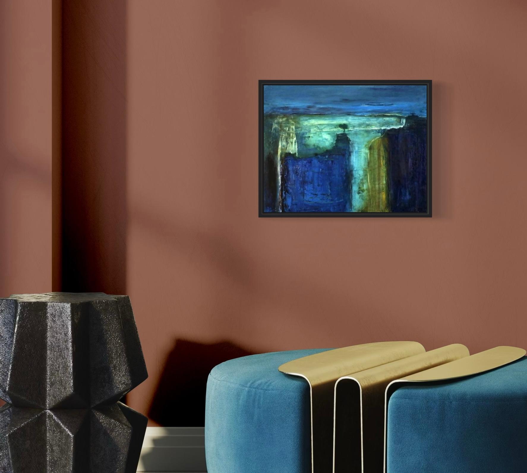 L'ultimo - Painting Espressionismo astratto di Evy Olsen Halvorsen