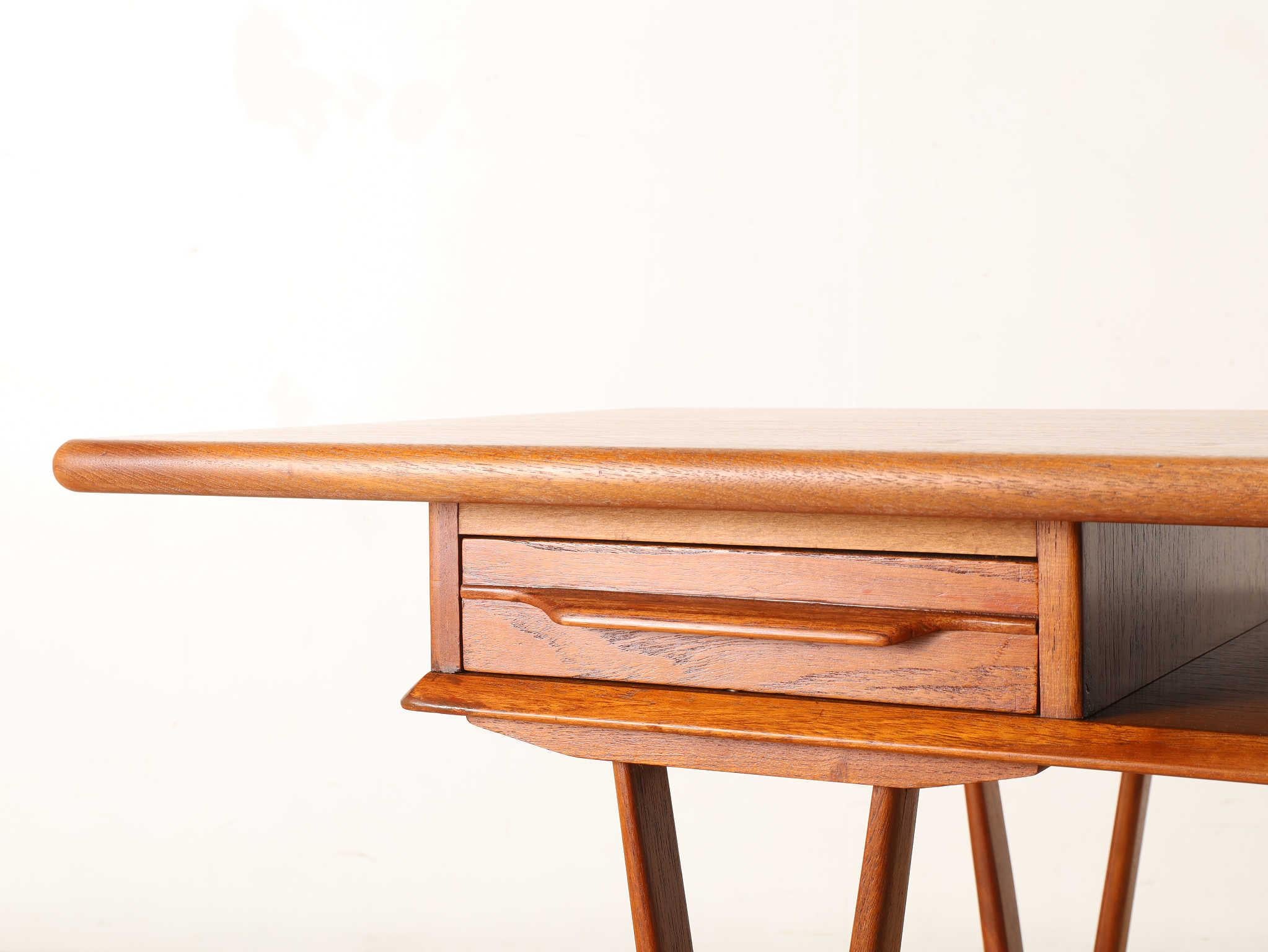 Teak E.W. Bach Coffee Table Model.32 1960's For Sale