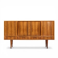 E.W. Bach for Sejling Mid Century Danish Rosewood Credenza