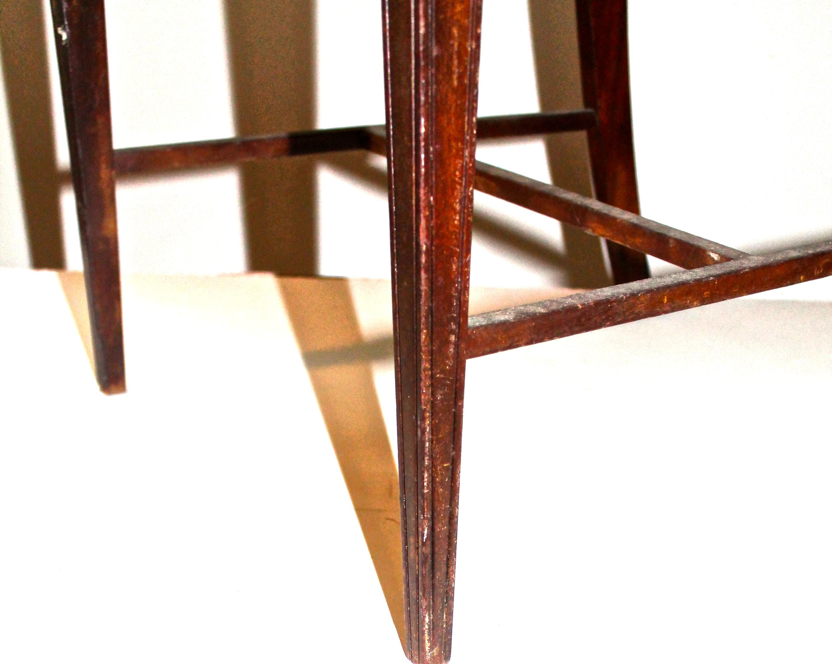 E.W. Godwin Attributed Anglo-Japanese Aesthetic Movement Side Chair For Sale 1