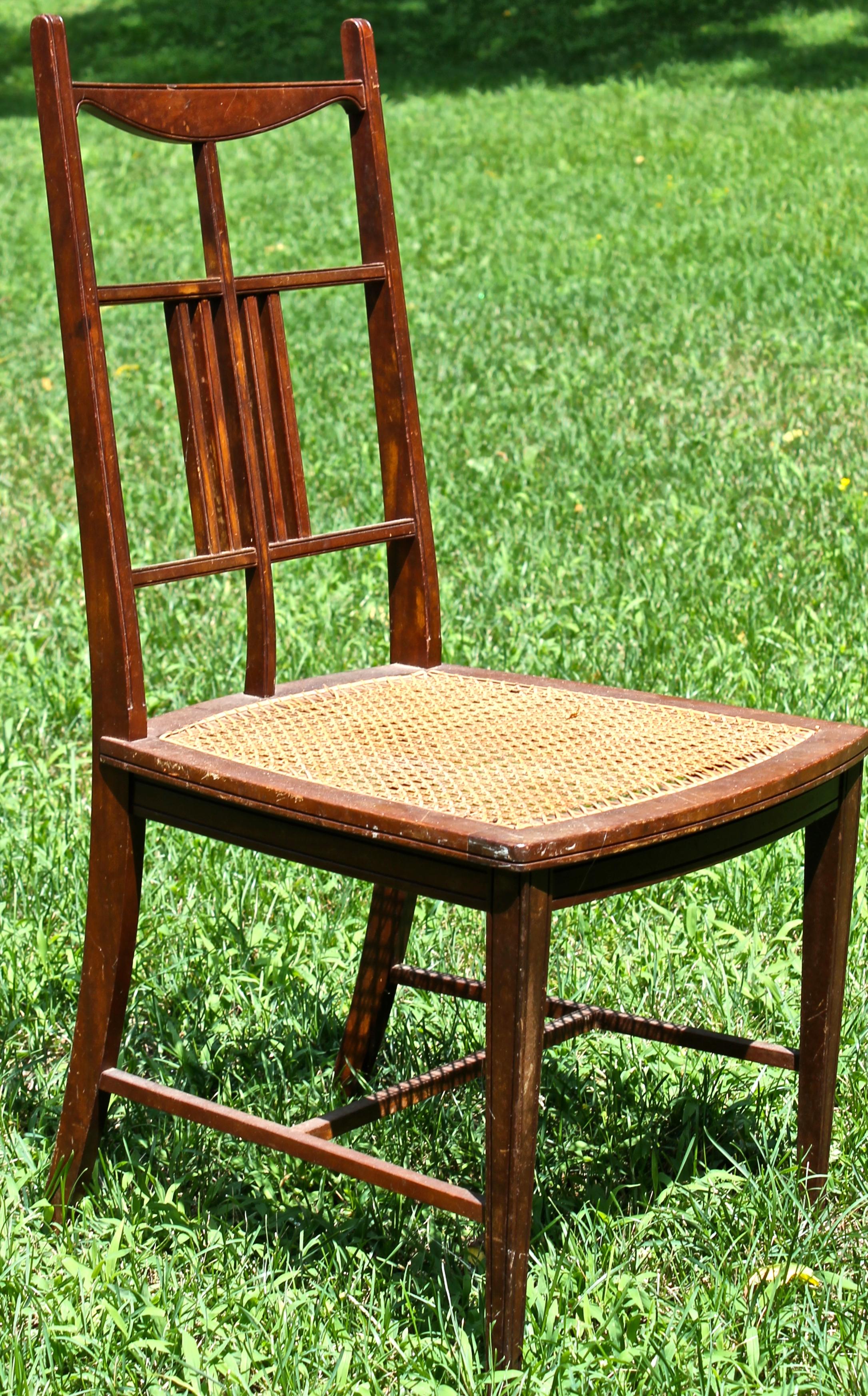 English E.W. Godwin Attributed Anglo-Japanese Aesthetic Movement Side Chair For Sale