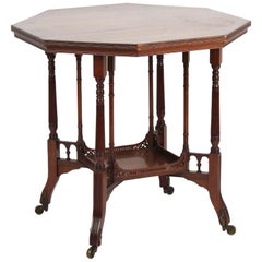 E.W. Table d'appoint/centre de table anglo-japonaise de style Godwin